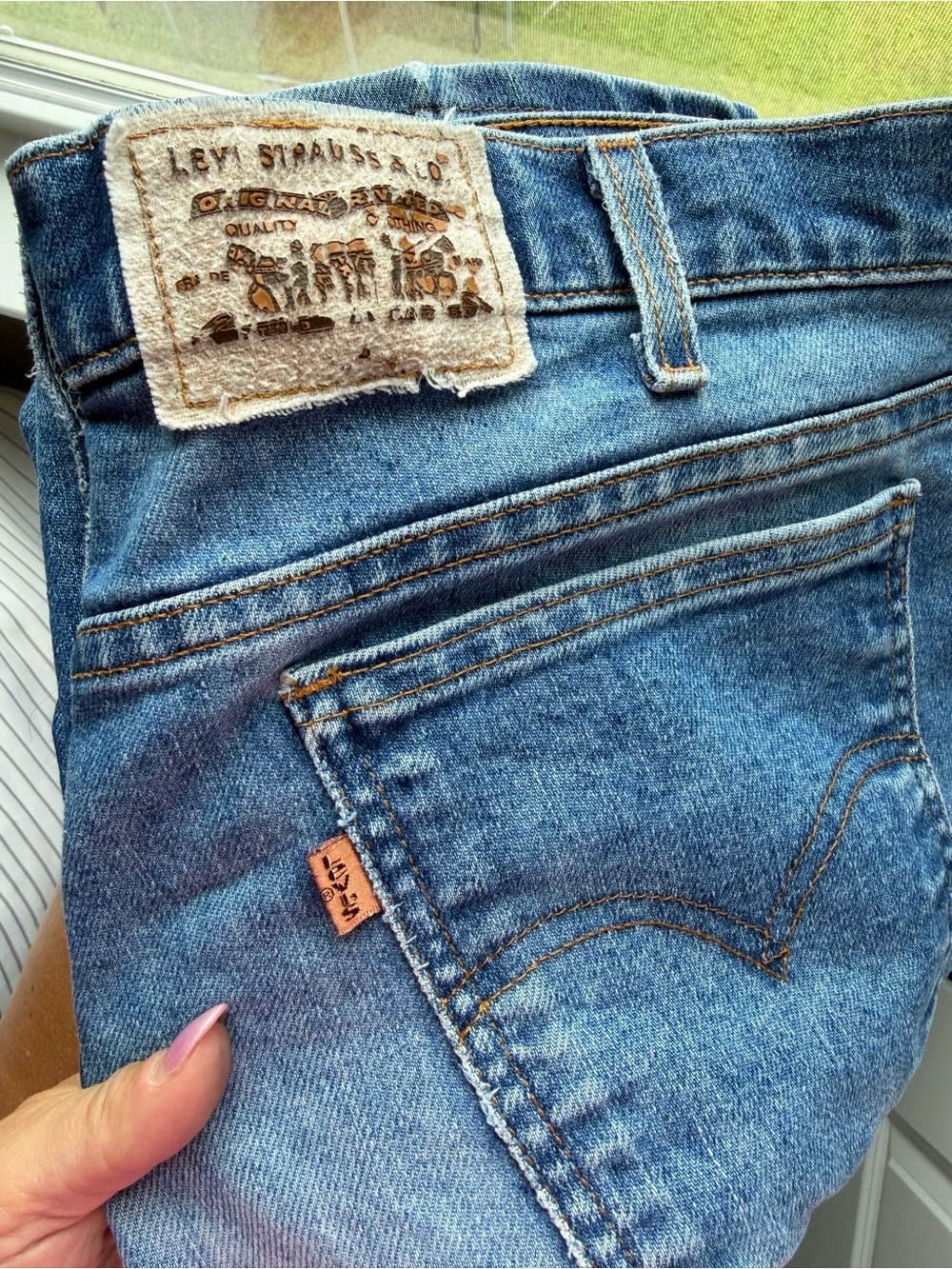 Vintage Levi's Orange Tab Made in USA - Picture 5 of 6